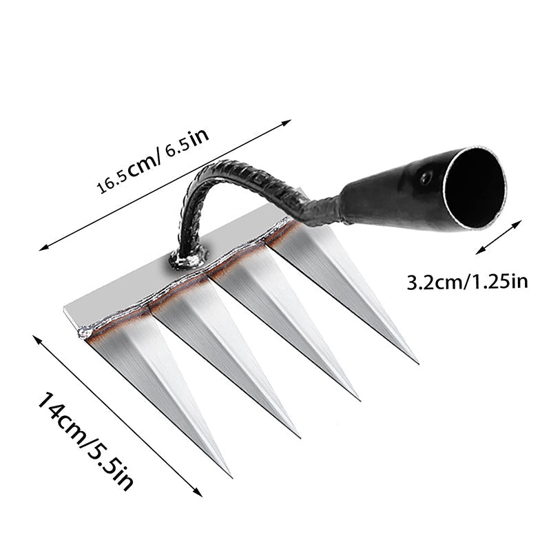 Multifunctional garden weed grabber
