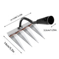 Multifunctional garden weed grabber