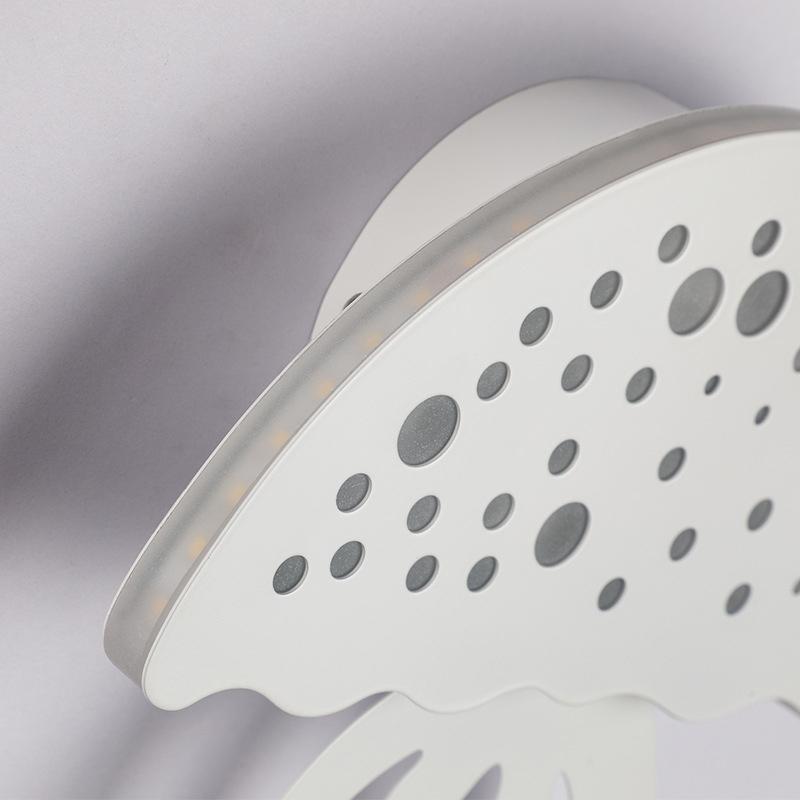 Modern creative 1-Light LED Jellyfish Wall Light