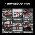 Non-stick round baking pan