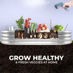 Galvanised Steel Raised Garden Bed - Easy Installations