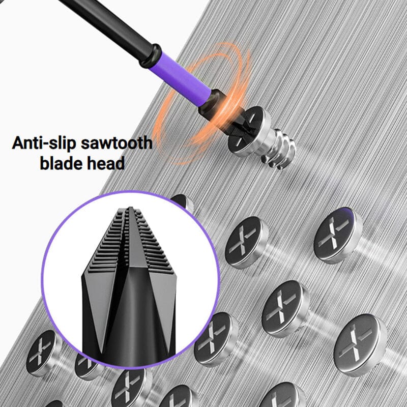 D1 Anti-slip and shock-resistant bits with Phillips screwdriver bits