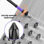 D1 Anti-slip and shock-resistant bits with Phillips screwdriver bits