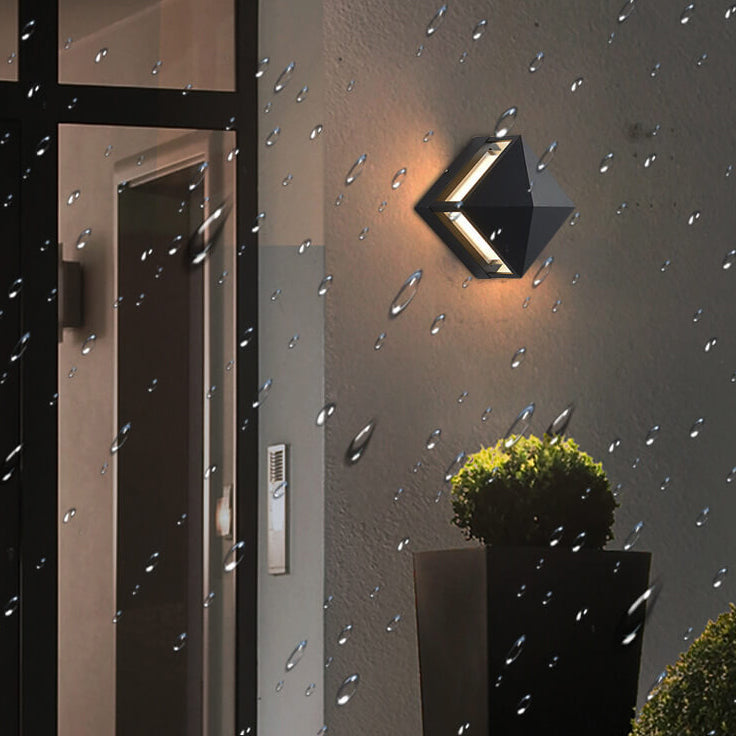 Weatherproof LED Outdoor Light with Solar Power Option