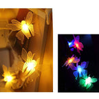 Luminelle LED String Lights | Butterfly Design | For Garden, Balcony & Terrace | Outdoor Decor