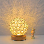 LumoAura USB LED Table Lamp | Rechargeable | Warm Light | Minimalist Design for Home