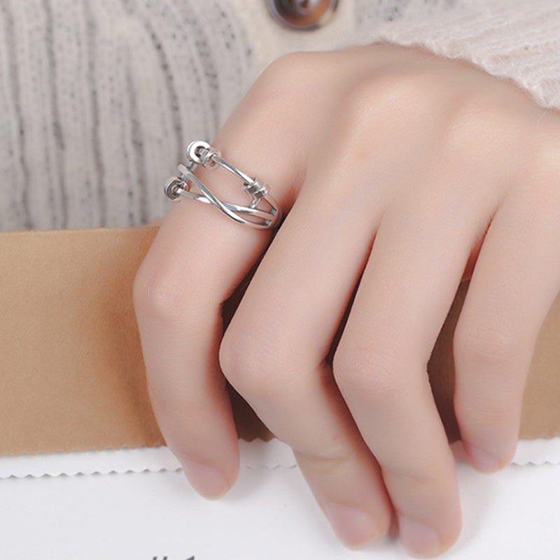 Anxiety-Relieving Fidget Ring