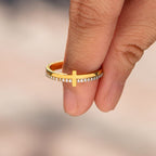 Never Quit Cross Ring
