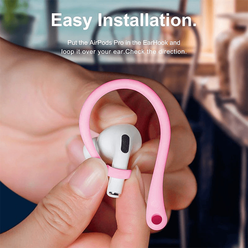 Anti-loss ear hook earbuds & Airpod holder