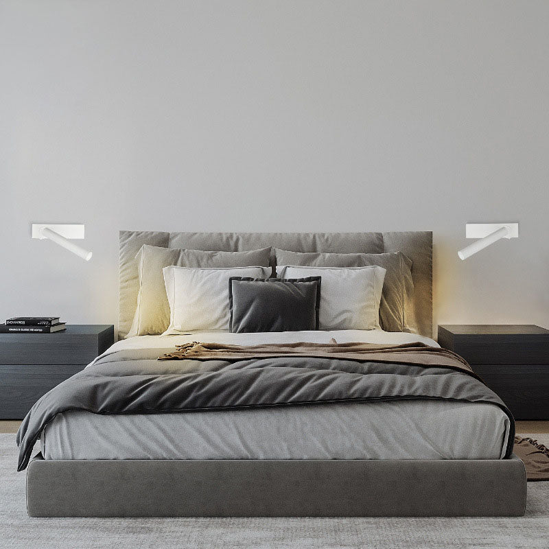 LumeFocus Rectangular LED Wall Light | Adjustable Angle | Minimalist Design | Reading Lamp | Warm Light