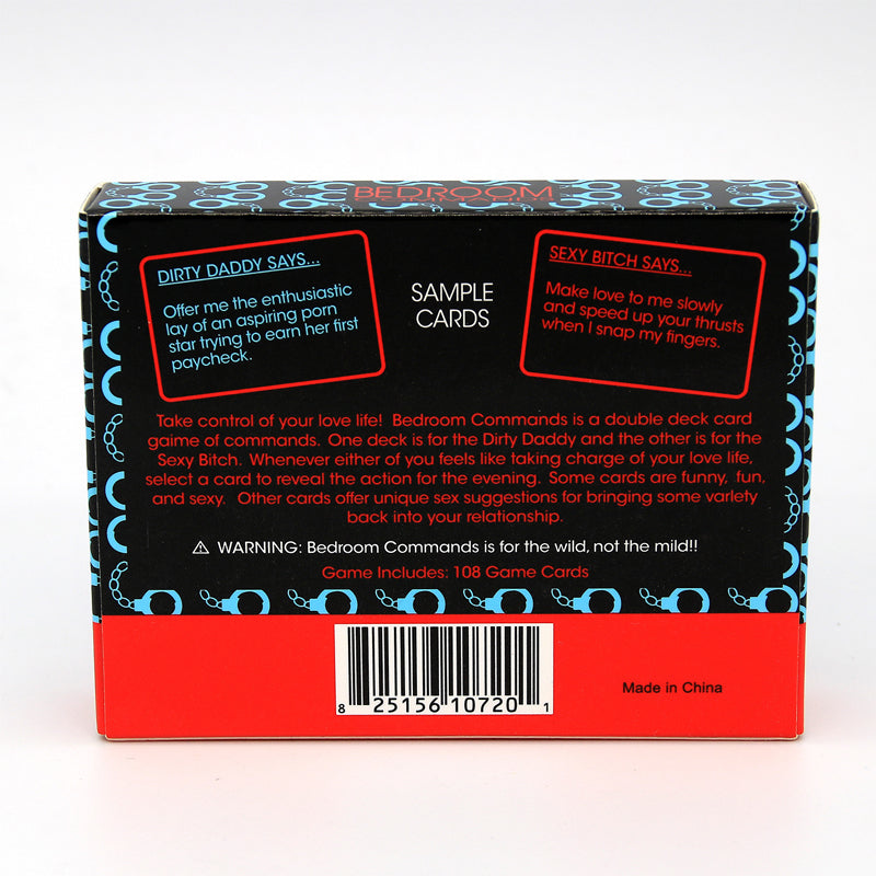 Bedroom Commands Adult Couples Card Game (108 Cards)