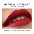 12 Colors Matte Lipstick Pencil