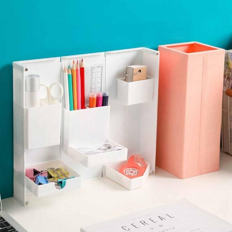 Foldable Magnetic Stationery Box