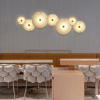 Combination of acrylic and marble in designer light!