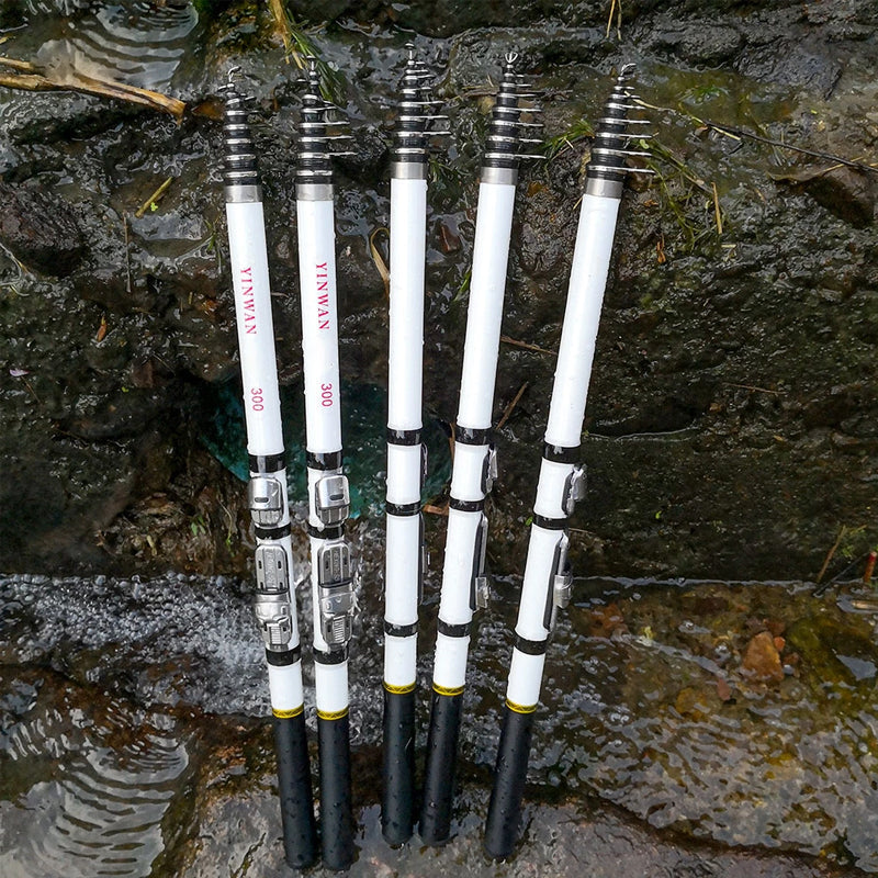 Mini portable multifunctional fishing rod