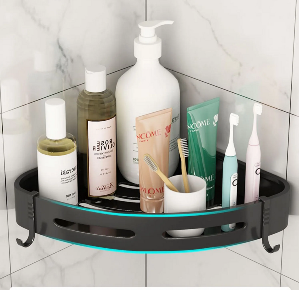 AQUAFIX Self-Adhesive Shower Organizer – Strongly adhesive, drill-free & waterproof