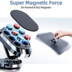 Foldable Magnetic Car Phone Holder