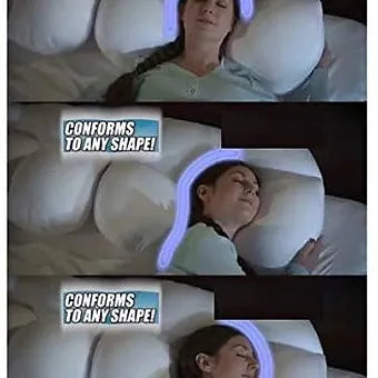 Anti-Contour Cloud Pillow