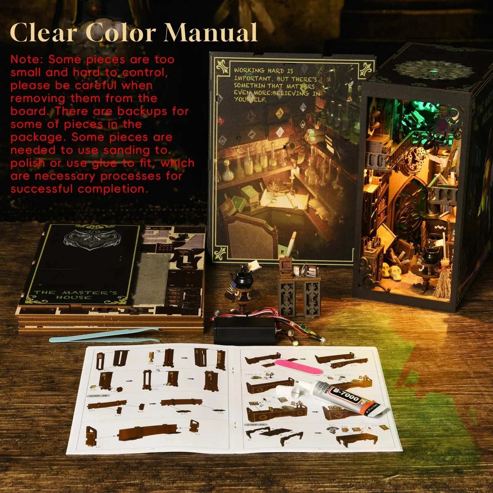 The Monster's House | DIY Book Nook Kit