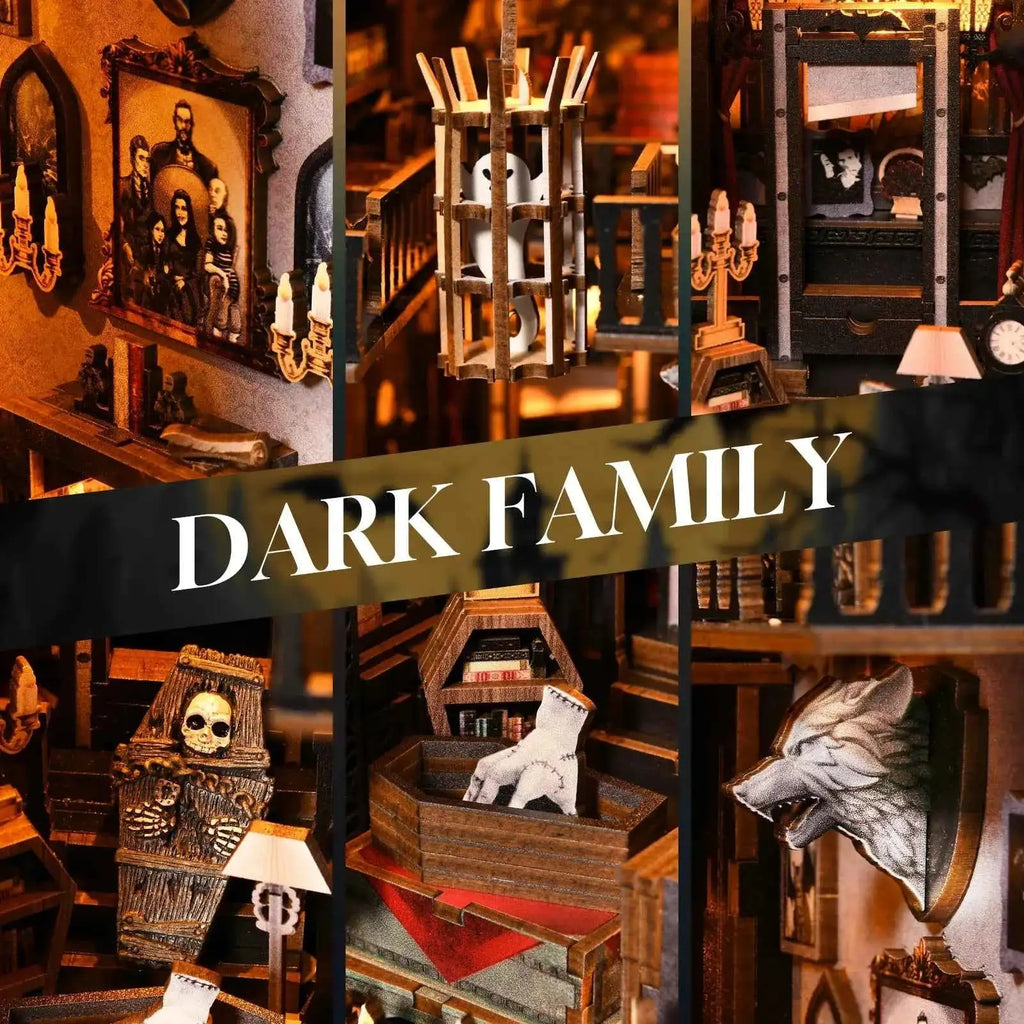 The Dark Family DIY Book Nook Kit