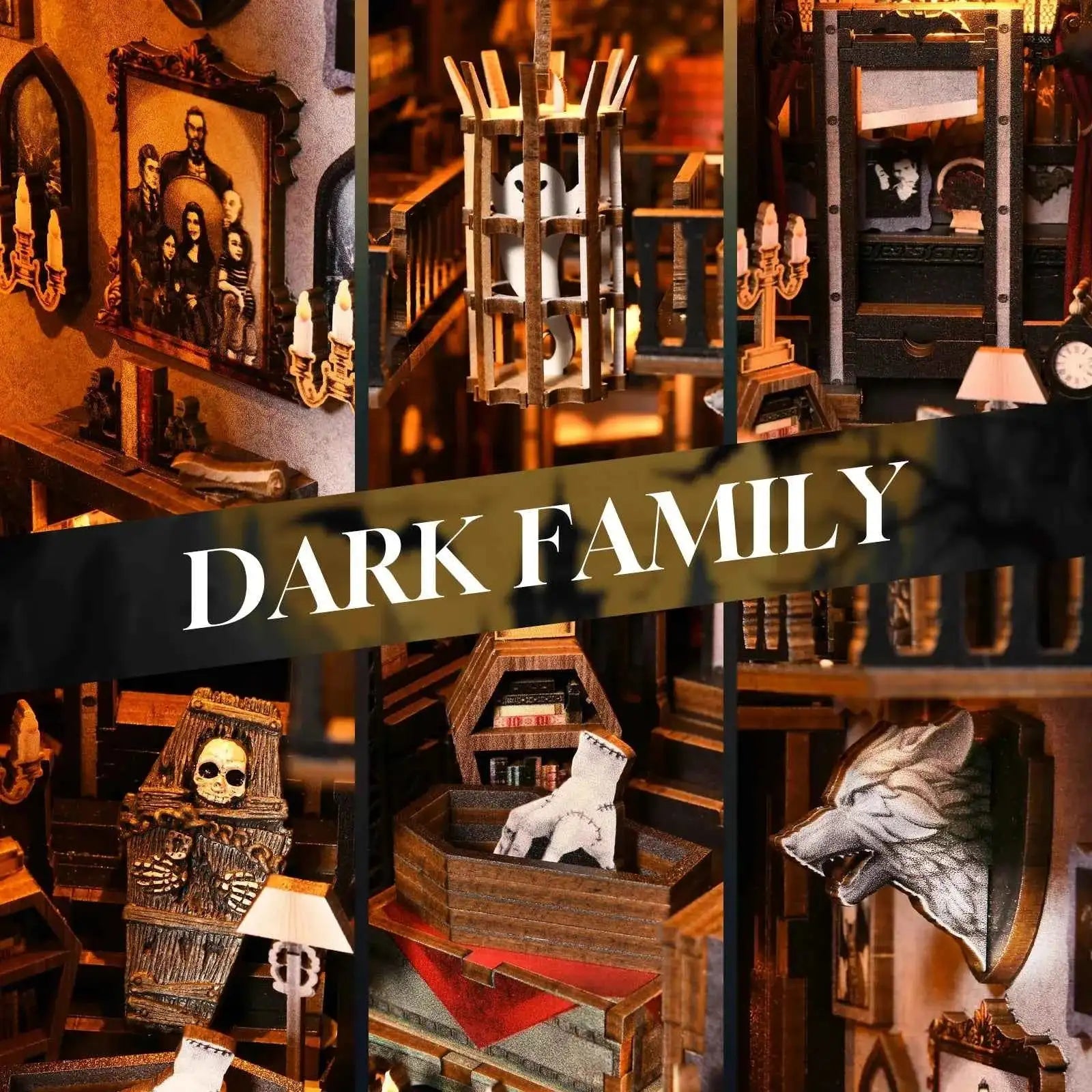 The Dark Family DIY Book Nook Kit
