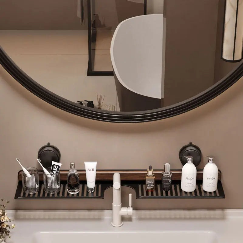 FlexiHold Premium Shelf — No more chaos and style that makes your sink the highlight
