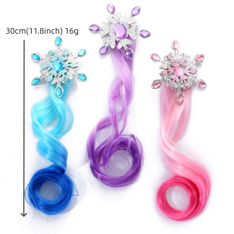 Gradient Ponytail Roll Hair Extensions Hair Clip