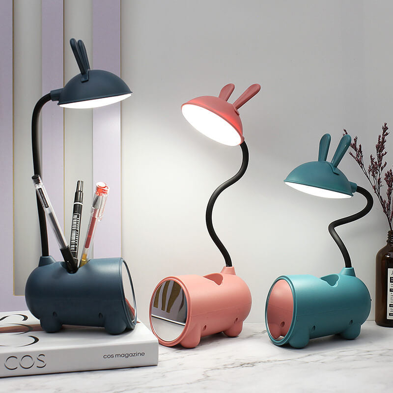 Creative LED Touch Lamp with Pen Holder | USB Charging Function | Desk Lamp | Children's Room Decor