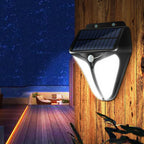 Solar Intelligent Triangle Outdoor Waterproof Body Sensor Patio LED Wall Light