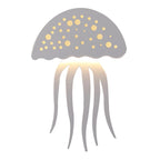 Modern creative 1-Light LED Jellyfish Wall Light