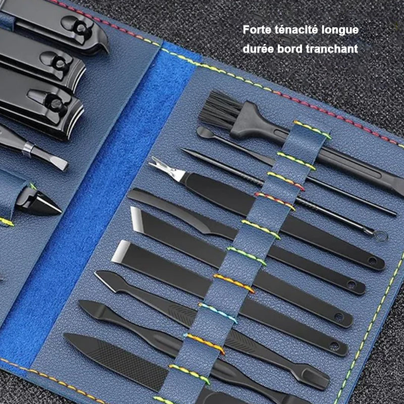 16-piece nail clipper set