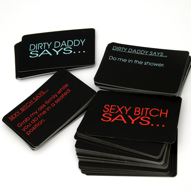 Bedroom Commands Adult Couples Card Game (108 Cards)