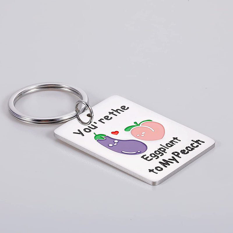 You are the eggplant to my peach
