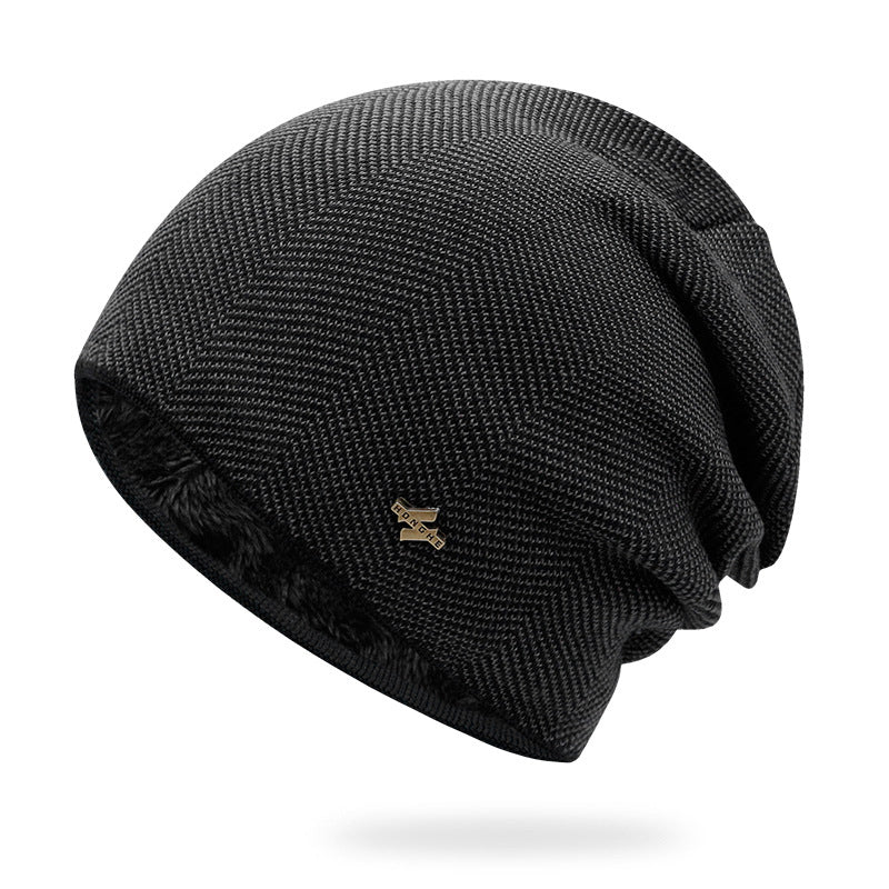 KNITTING WOOL BEANIE