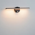 Nordic Minimalist Aluminium Long Bar Switch LED Mirror Wall Light Lamp