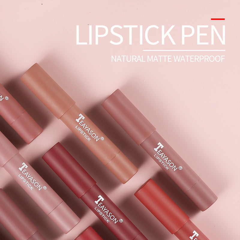 12 Colors Matte Lipstick Pencil