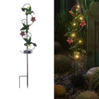 Powered Garden Lantern – Artistic Metal Design for Atmospheric Outdoor Lighting