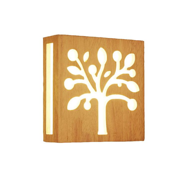 Wall lamp - WoodGlow - Elegant LED - Essence of life indoors outdoors