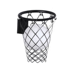 Slamora Children's Wall Light | Basketball Hoop Design | Glass & Metal | Art Deco Style | Bedroom Light