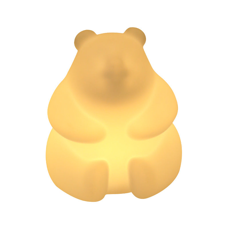 Contemporary Creative Bear PE LED Table Lamp for the Living Room