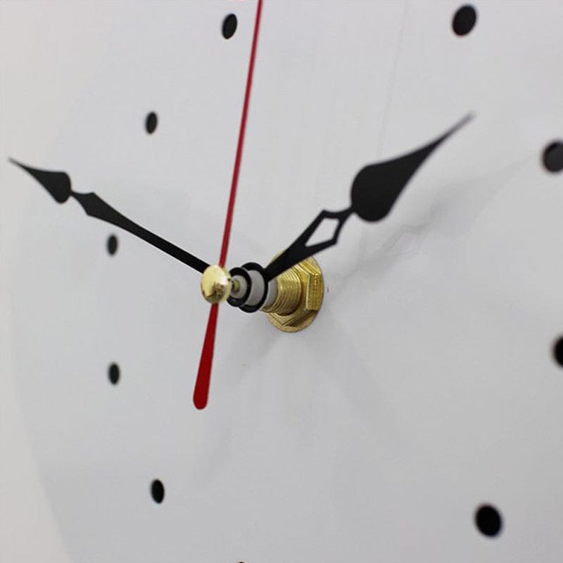 Nordic Cat Wobble-Tail Wall Clock