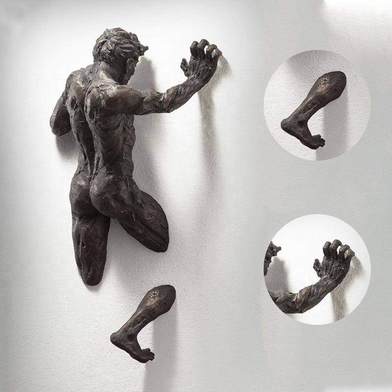 Art of Wall Sculpture Ornament Made of Resin