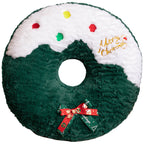 Christmas Gingerbread Man Plush Cushion Pillow