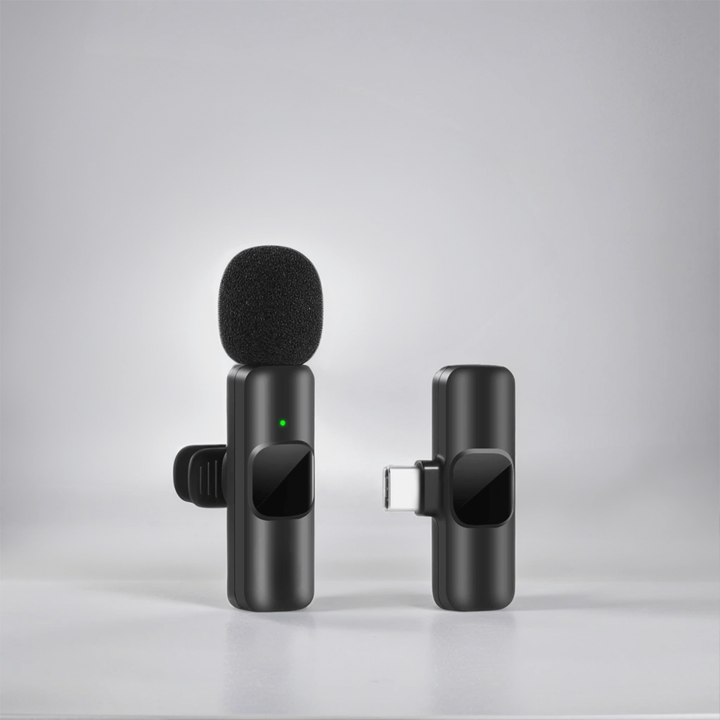 Mini Wireless Lavalier Micophone | For Content Creators & Video Recording