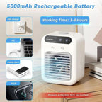 Portable 3-In-1 Cooling Fan with 2-Speed Mist