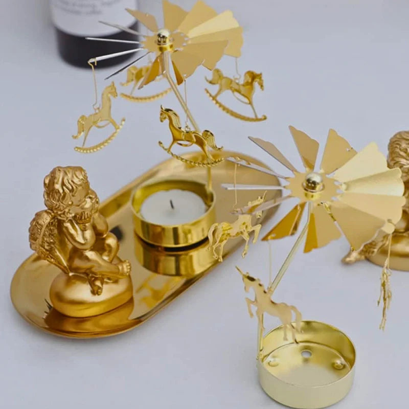 FlickerWaltz Candle Carousel