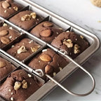 Non-Stick Brownie Pan with 18 Dividers Aluminum Bakeware