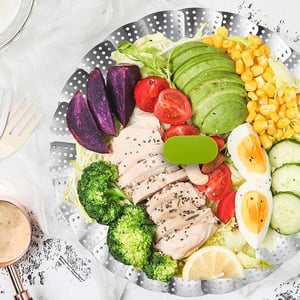 SteamEase – Collapsible Stainless Steel Steamer Insert