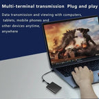 External 100GB Hard Drive with Ultra-Fast USB-C & USB 3.1 Connection