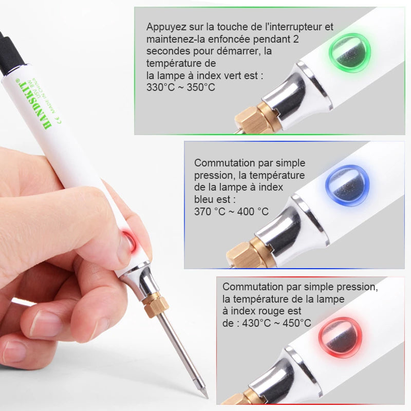 Portable Electric Soldering Iron Set Usb